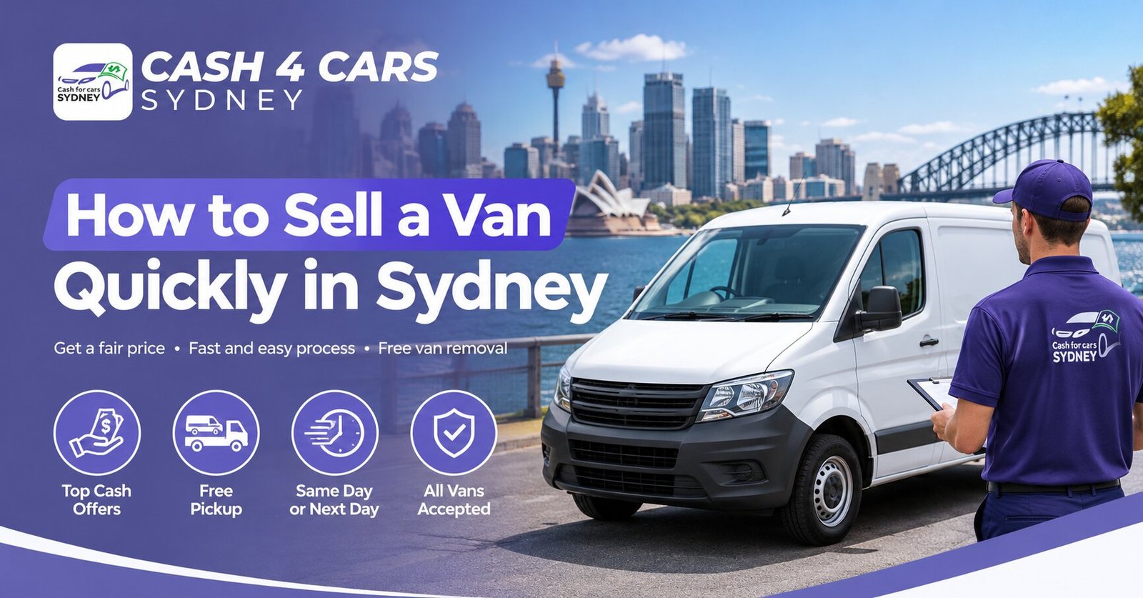 how to sell a van quickly​